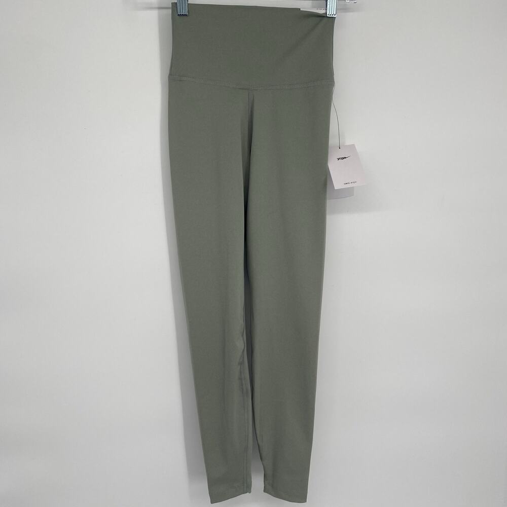 Nike Yoga Legging Women's XS Gray Workout‎ Active Yoga Running 7/8th Length